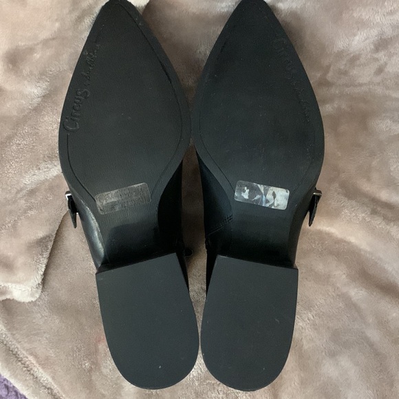 Circus by Sam Edelman Black Leopard Ankle Booties - Picture 5 of 10